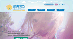 Desktop Screenshot of childrensfoundation.org