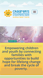 Mobile Screenshot of childrensfoundation.org